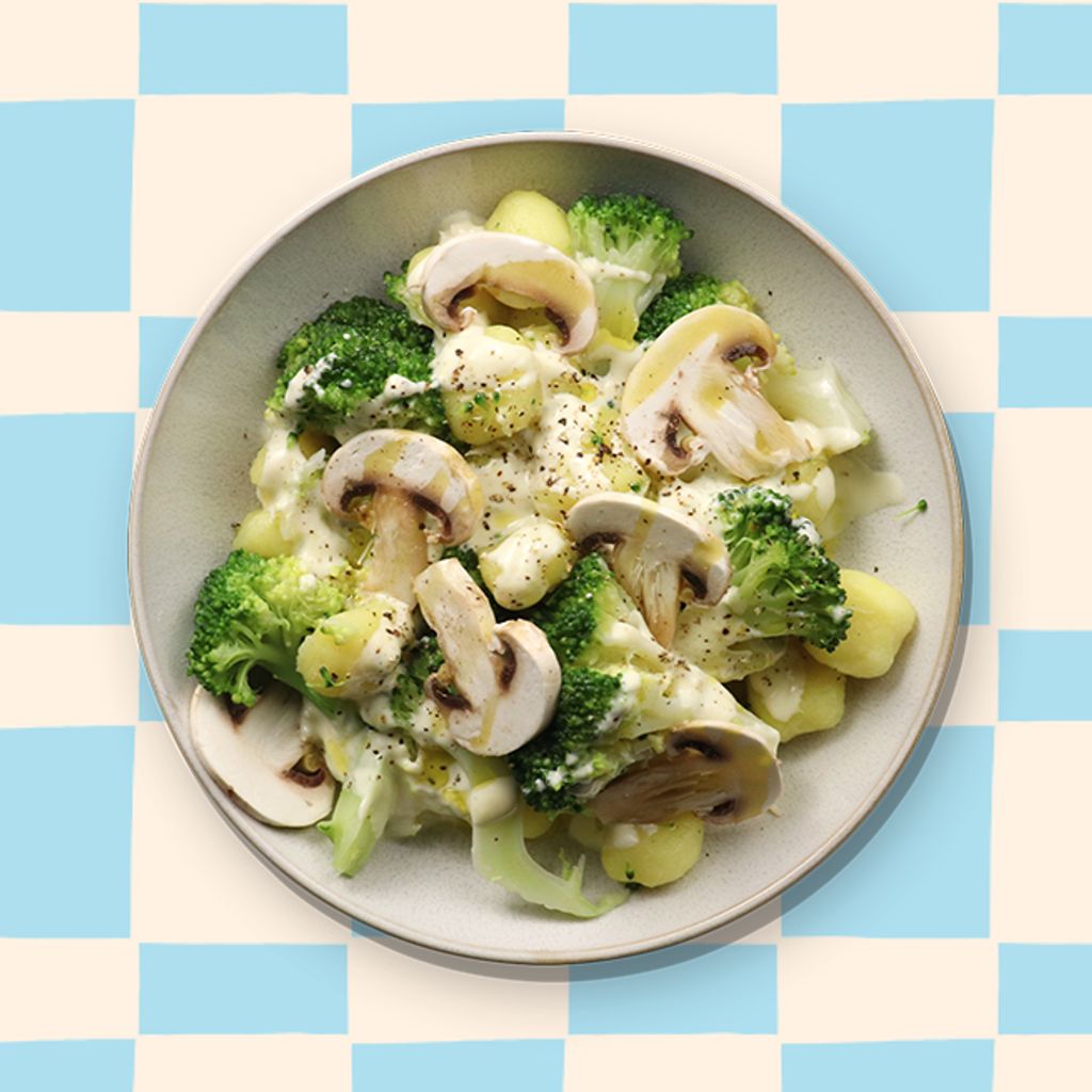 Gnocchi, brocoli & gorgonzola